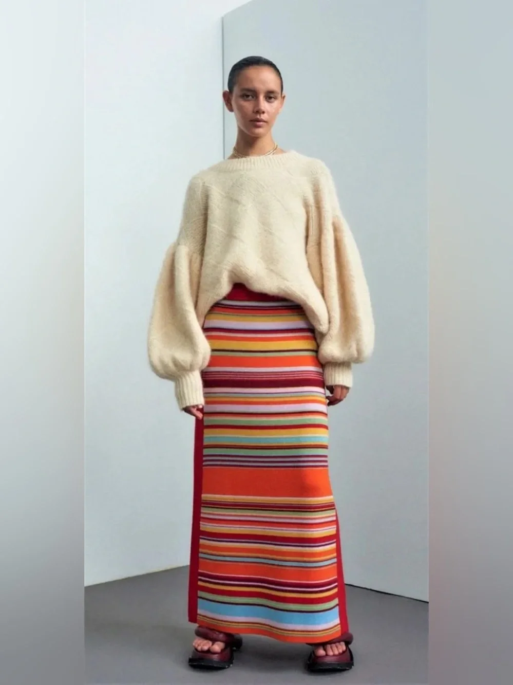 NWT Alemais extra fine merino wool skirt, XS - Picture 1 of 6